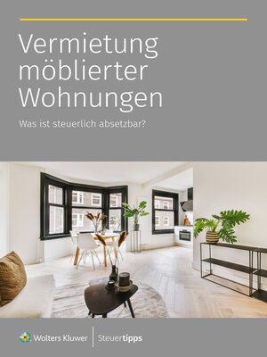 cover image of Vermietung möblierter Wohnungen